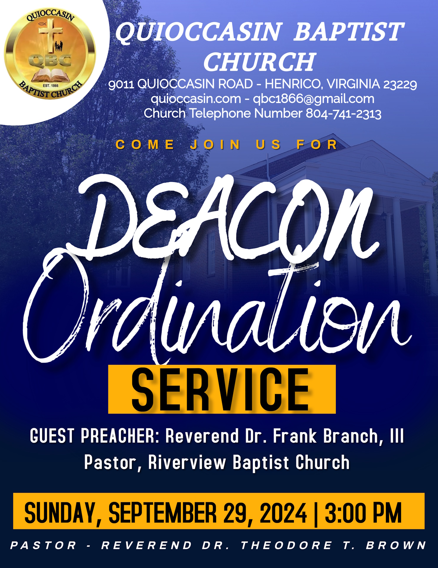 Deacon Ordination Service 2024