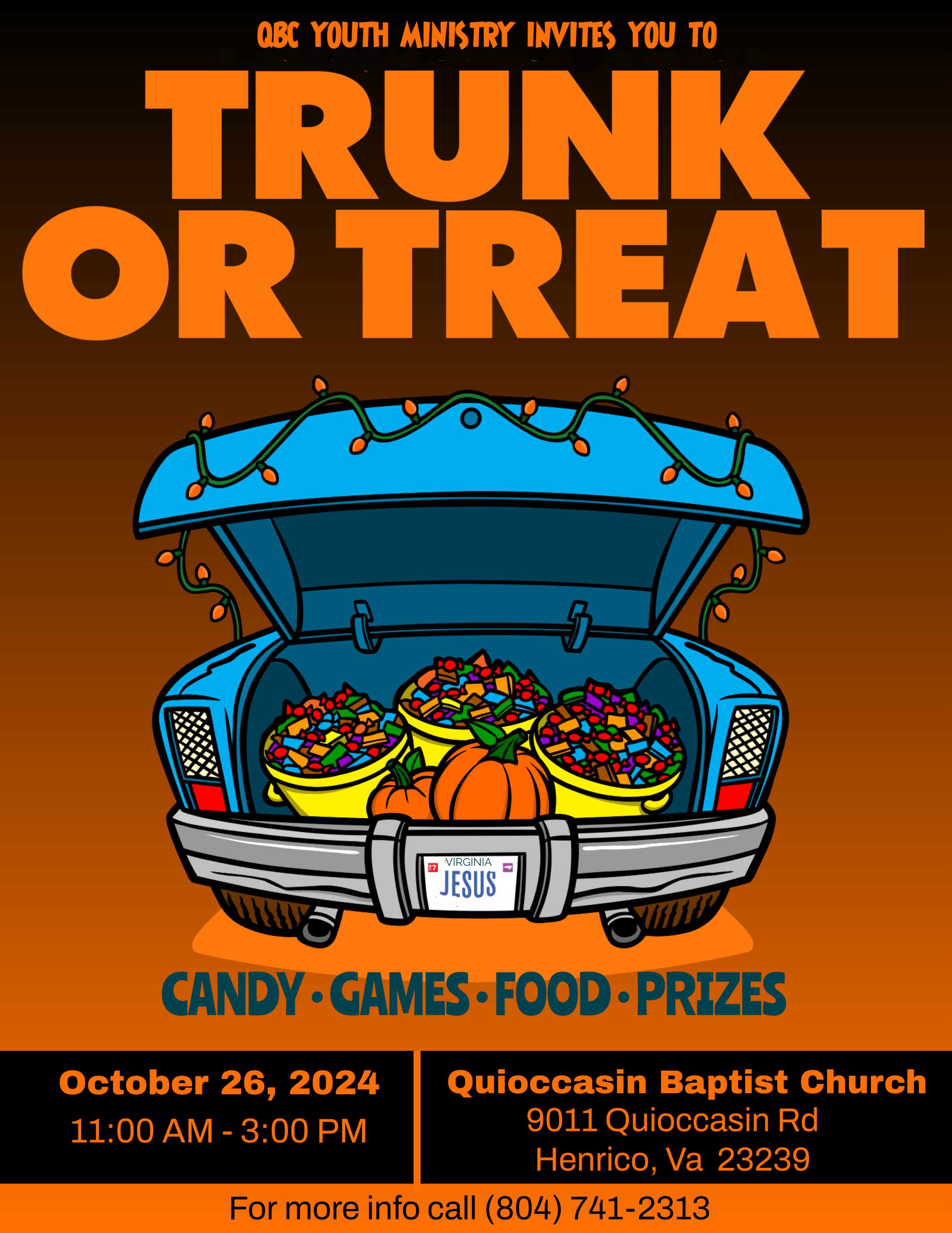 Trunk Or Treat Flyer